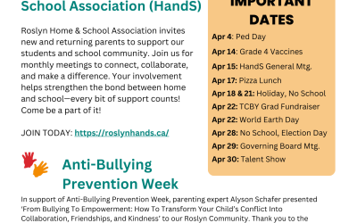 HandS April 2025 Newsletter